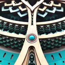 Cargar imagen en el visor de la galería, Mural VIDA Petrohué — Edición Especial con Cobre y Piedras Naturales