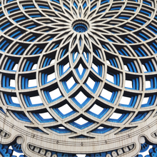 Cargar imagen en el visor de la galería, Trilogía de Geometría Sagrada Azul