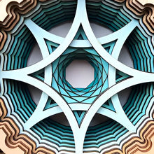 Cargar imagen en el visor de la galería, Mural VIDA Petrohué — Edición Especial con Cobre y Piedras Naturales