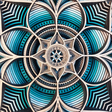 Cargar imagen en el visor de la galería, Mural Vida Petrohué Cuadrado