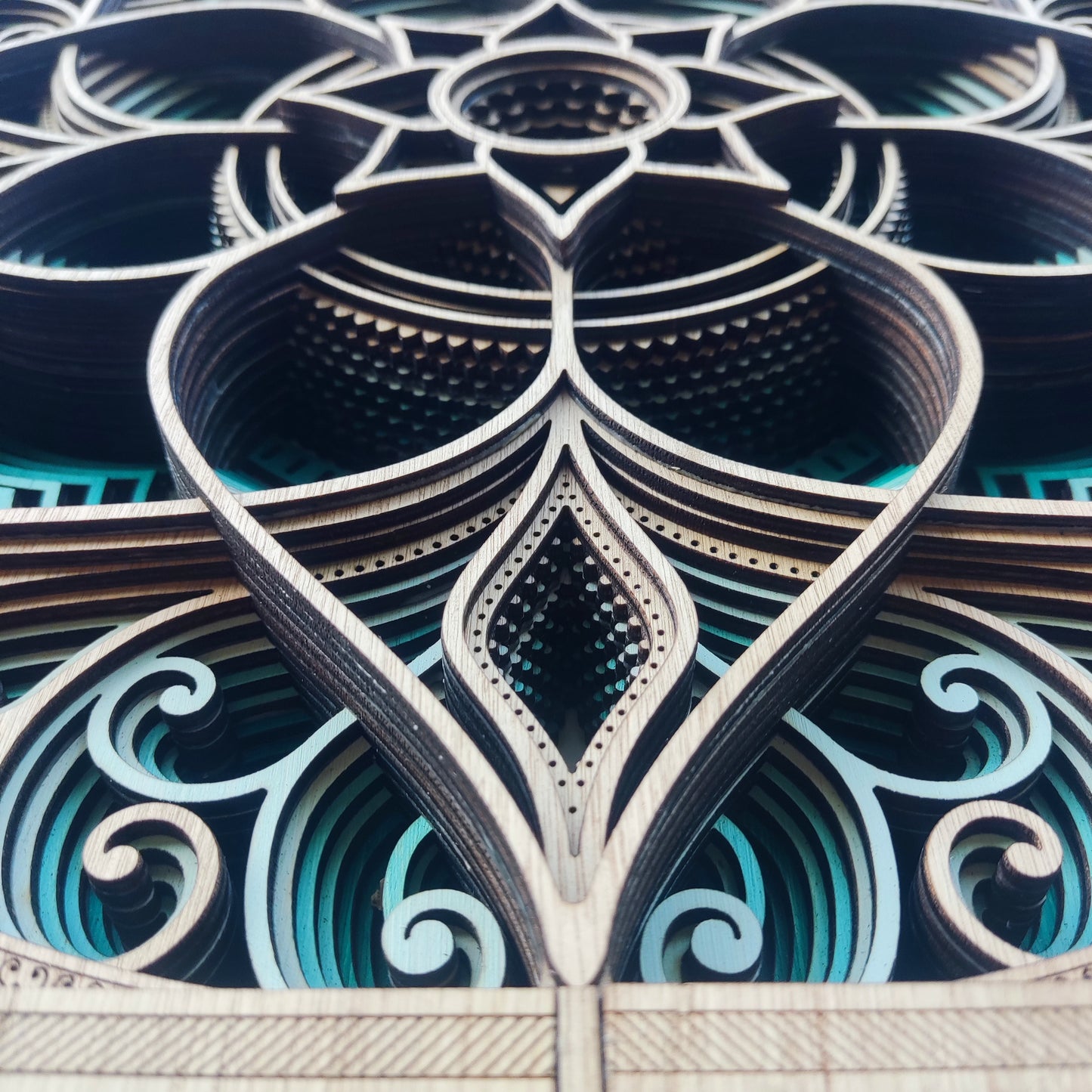 Mural Vida Petrohué Cuadrado