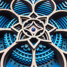 Cargar imagen en el visor de la galería, Mural VIDA Antártida— Edición Especial con Cobre y Piedras Naturales