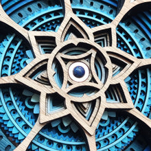 Cargar imagen en el visor de la galería, Mural VIDA Antártida— Edición Especial con Cobre y Piedras Naturales