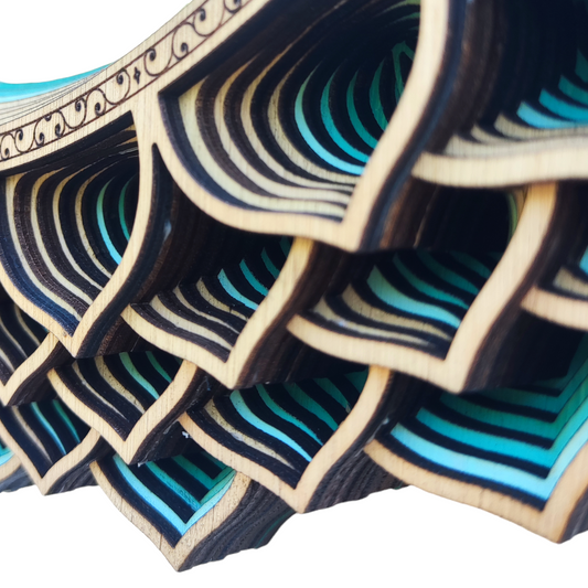 Petrohué Flower Mirror