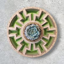 Cargar imagen en el visor de la galería, Centro de mesa Satori Verde