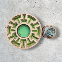 Cargar imagen en el visor de la galería, Centro de mesa Satori Verde