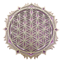 Cargar imagen en el visor de la galería, Trilogía de Geometría Sagrada Rosada