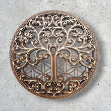 Cargar imagen en el visor de la galería, Mural El Código de la Vida Marrones