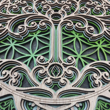 Cargar imagen en el visor de la galería, Trilogía de Geometría Sagrada Verde