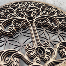 Cargar imagen en el visor de la galería, Mural El Código de la Vida Marrones