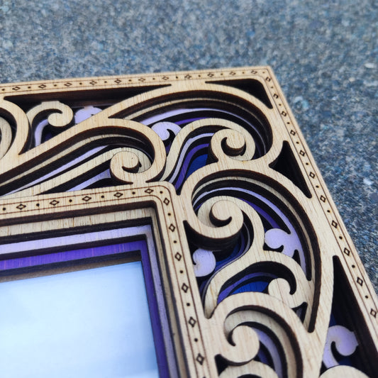 Marco Madre Tierra Morados