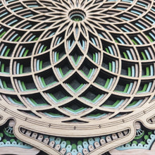 Cargar imagen en el visor de la galería, Trilogía de Geometría Sagrada Verde