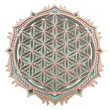 Cargar imagen en el visor de la galería, Trilogía de Geometría Sagrada Verde