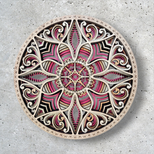 Cargar imagen en el visor de la galería, Mural Vida Rojos