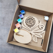 Cargar imagen en el visor de la galería, Kit Flor de Loto y Chakra Corazón