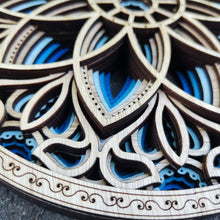 Cargar imagen en el visor de la galería, Mural Florecer Azules