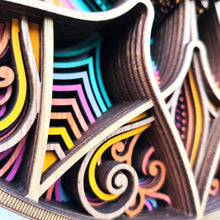 Cargar imagen en el visor de la galería, Reloj Vida Desierto Florido