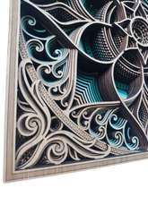 Cargar imagen en el visor de la galería, Mural Vida Petrohué Cuadrado
