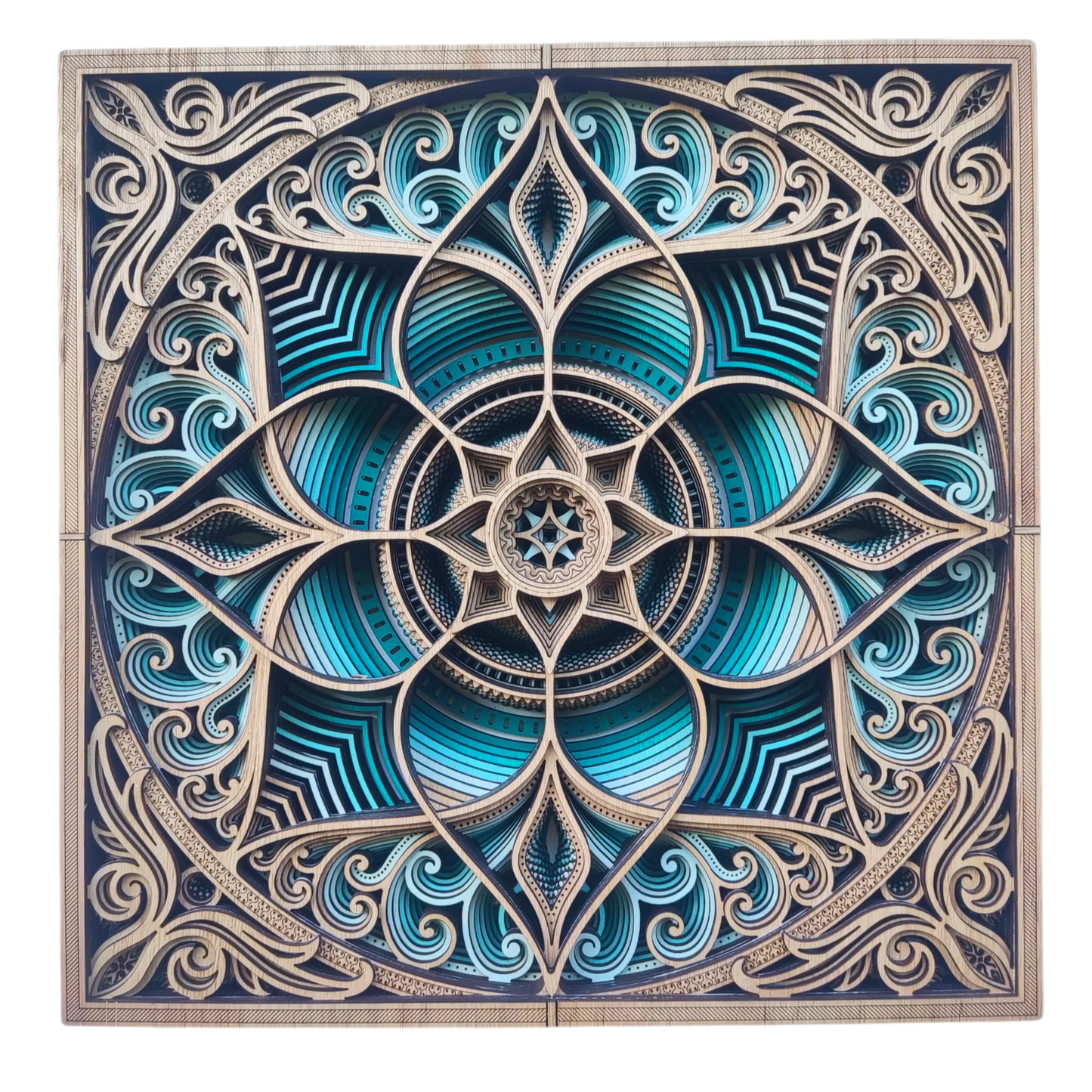 Mural Vida Petrohué Cuadrado