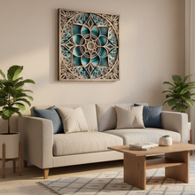 Cargar imagen en el visor de la galería, Mural Vida Petrohué Cuadrado
