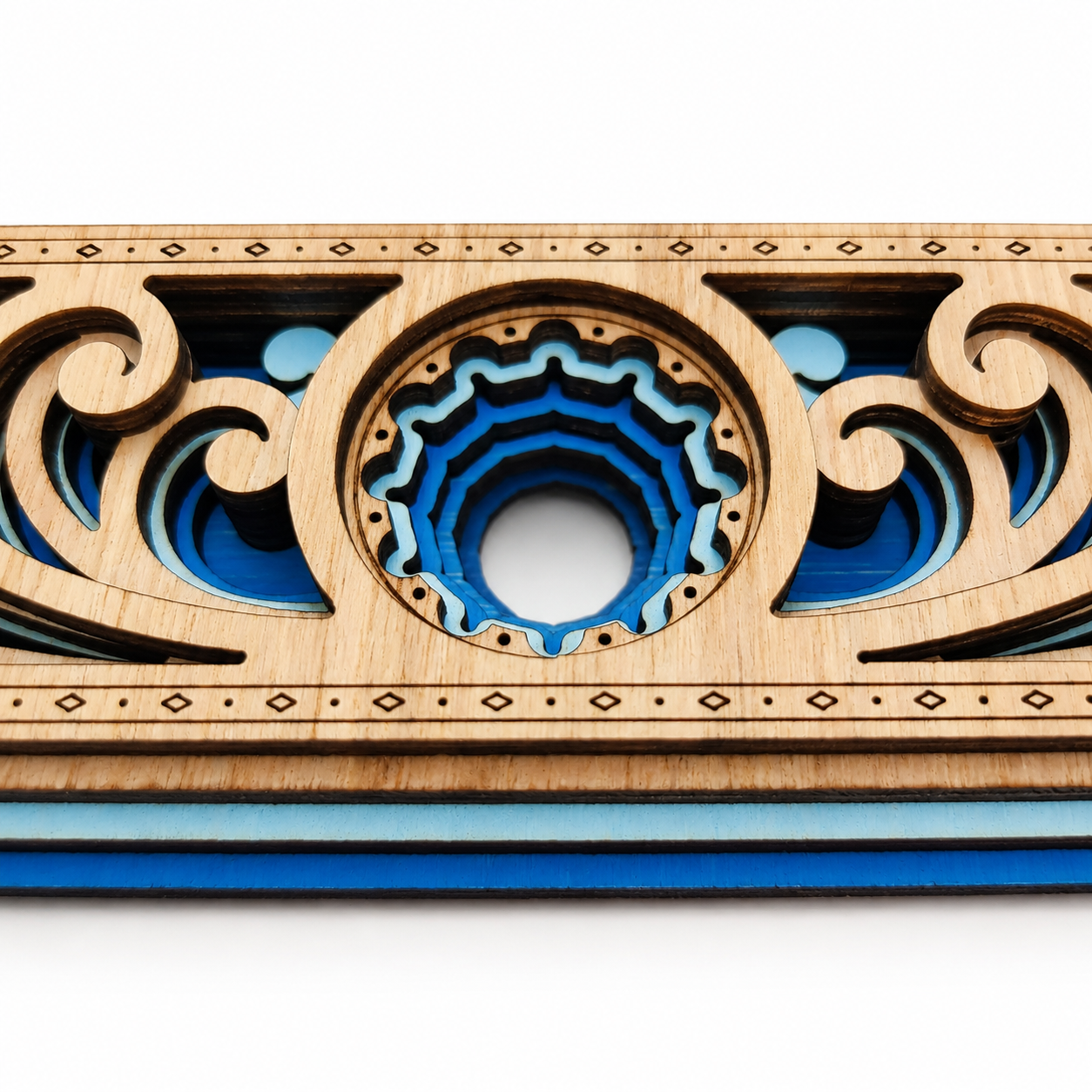Blue Mother Earth Frame