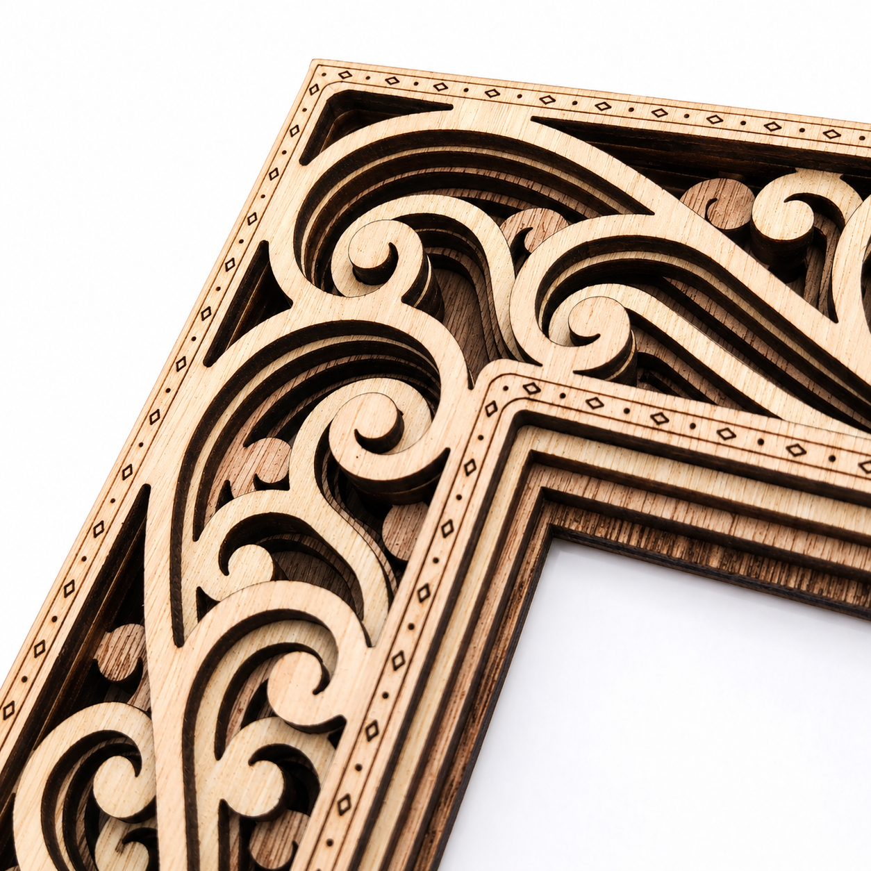 Brown Mother Earth Frame