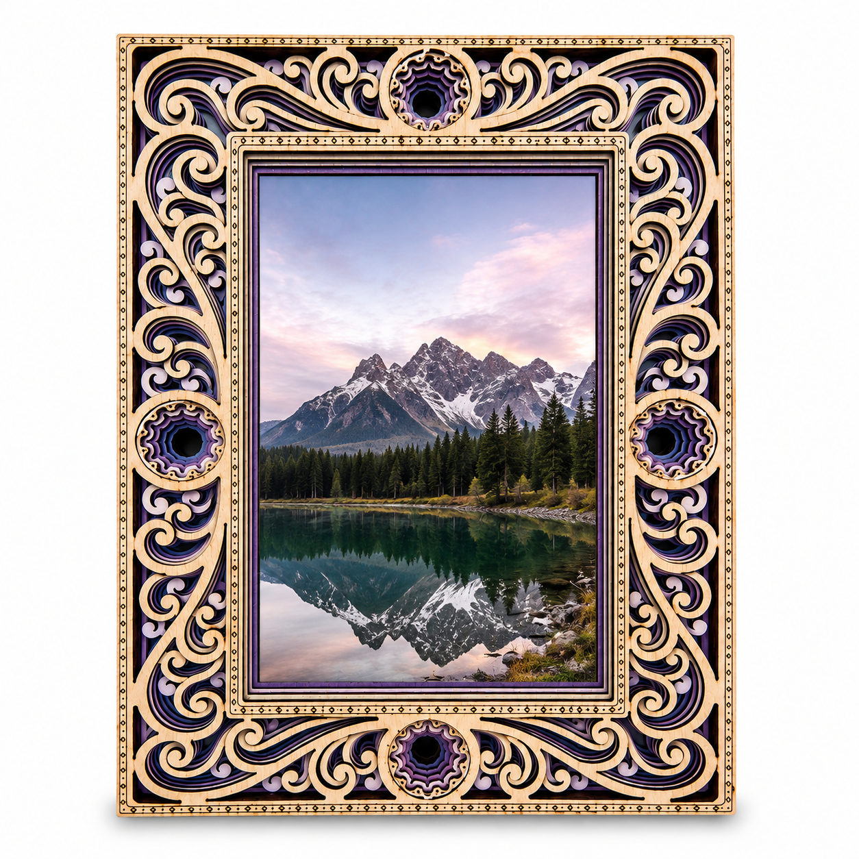 Purple Mother Earth Frame