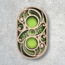 Load image into Gallery viewer, Double Organic Candle Holder
