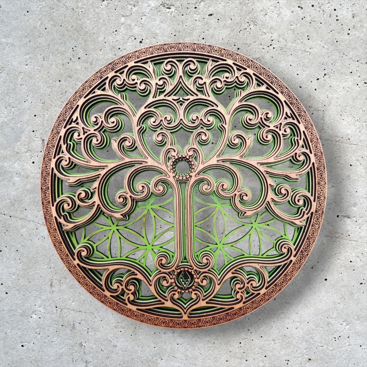 Mural The Green Life Code