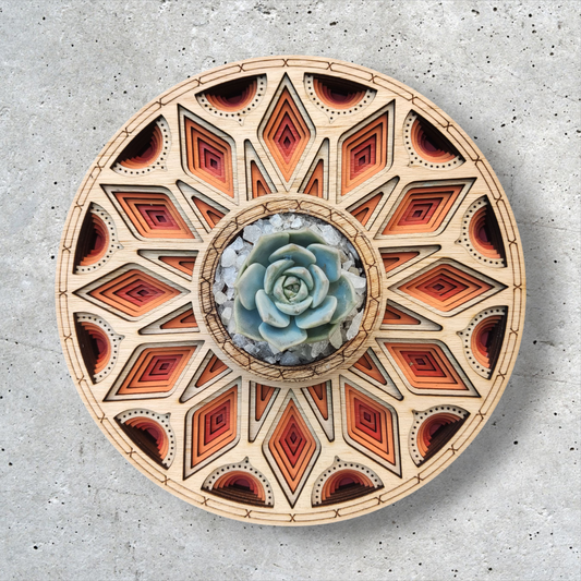 Centro de mesa Amanecer Naranja