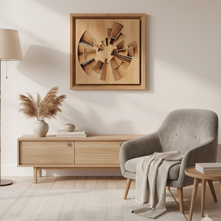 Mural da vida de Petrohué