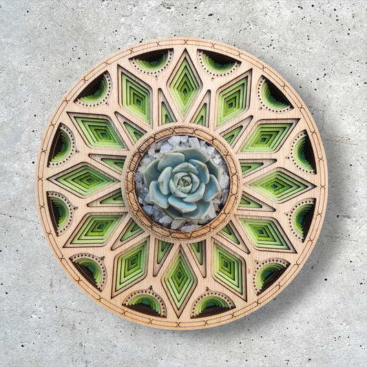 Centro de mesa Amanecer Verde