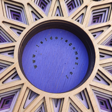 Cargar imagen en el visor de la galería, Centro de mesa Amanecer Morado
