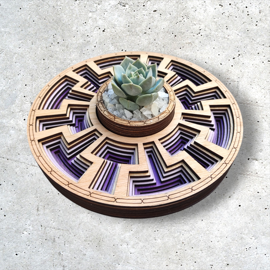 Satori Lavender Centerpiece