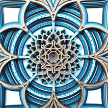 Cargar imagen en el visor de la galería, Mural NATIVA Antártida — Edición Especial con Cobre y Piedras Naturales
