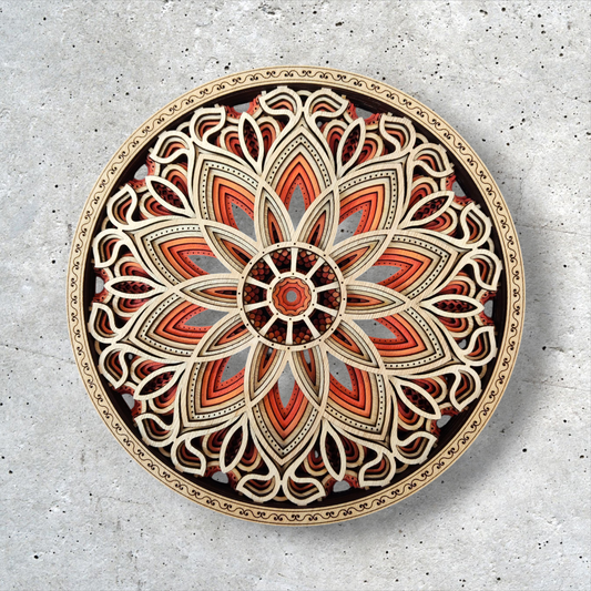 Orange Blossom Mural 