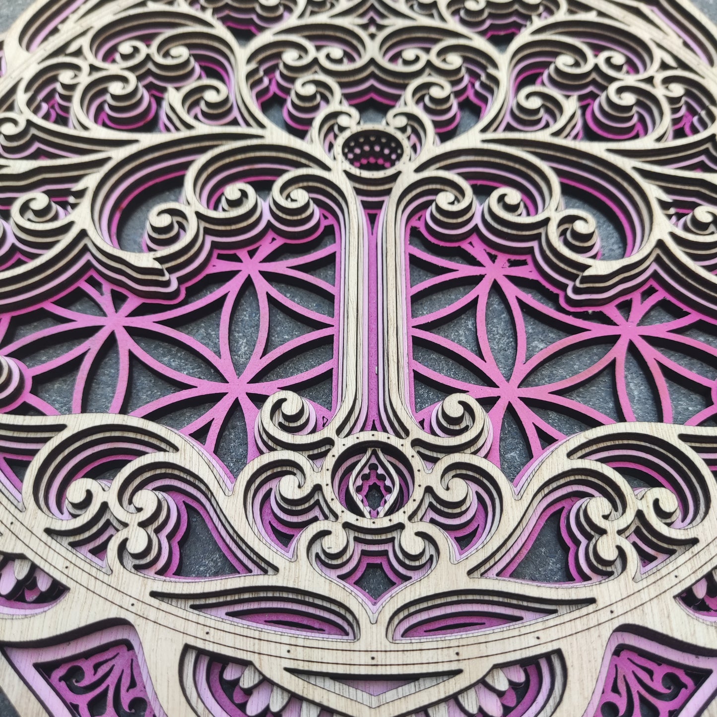 Pink Sacred Geometry Trilogy