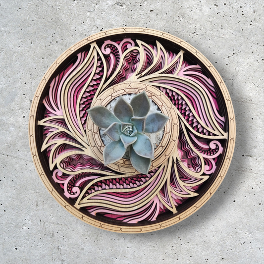 Centro de Mesa Madre Tierra Rosado