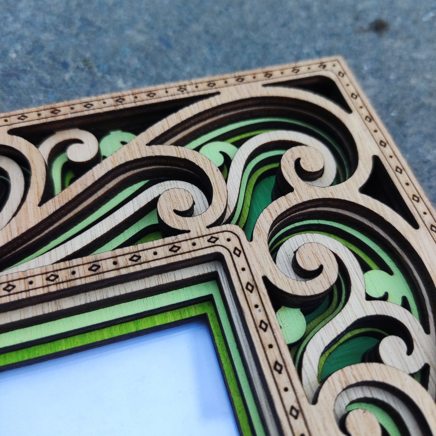 Green Mother Earth Frame