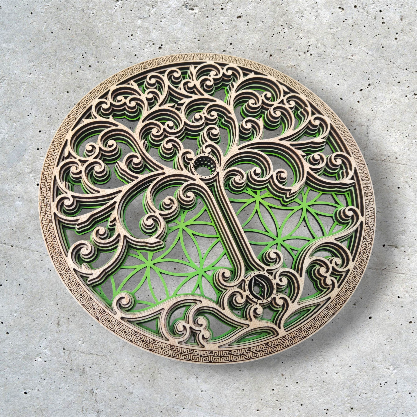 Mural The Green Life Code