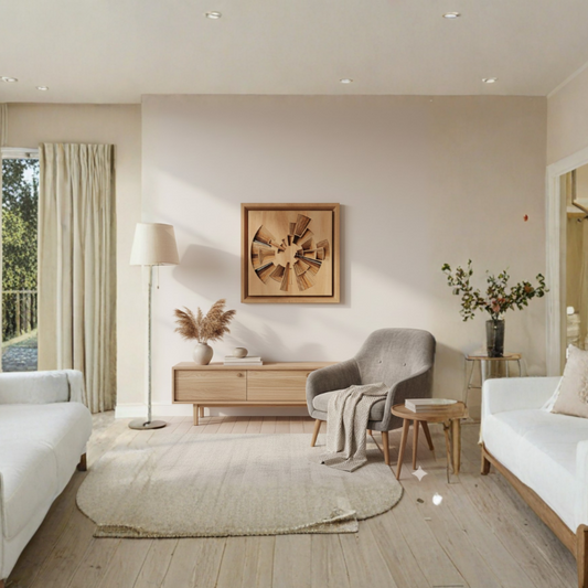 Mural da vida de Petrohué