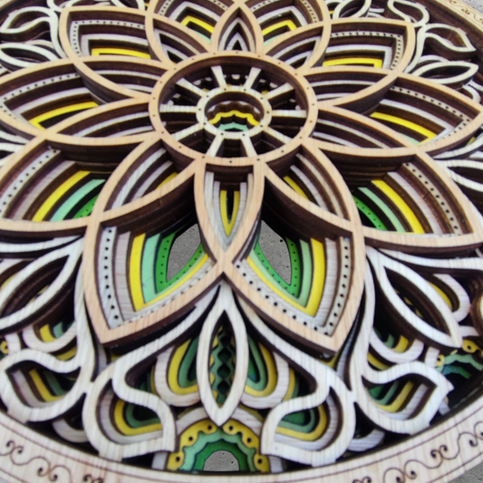 Mural Florecer Verdes