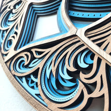 Cargar imagen en el visor de la galería, Mural NATIVA Antártida — Edición Especial con Cobre y Piedras Naturales
