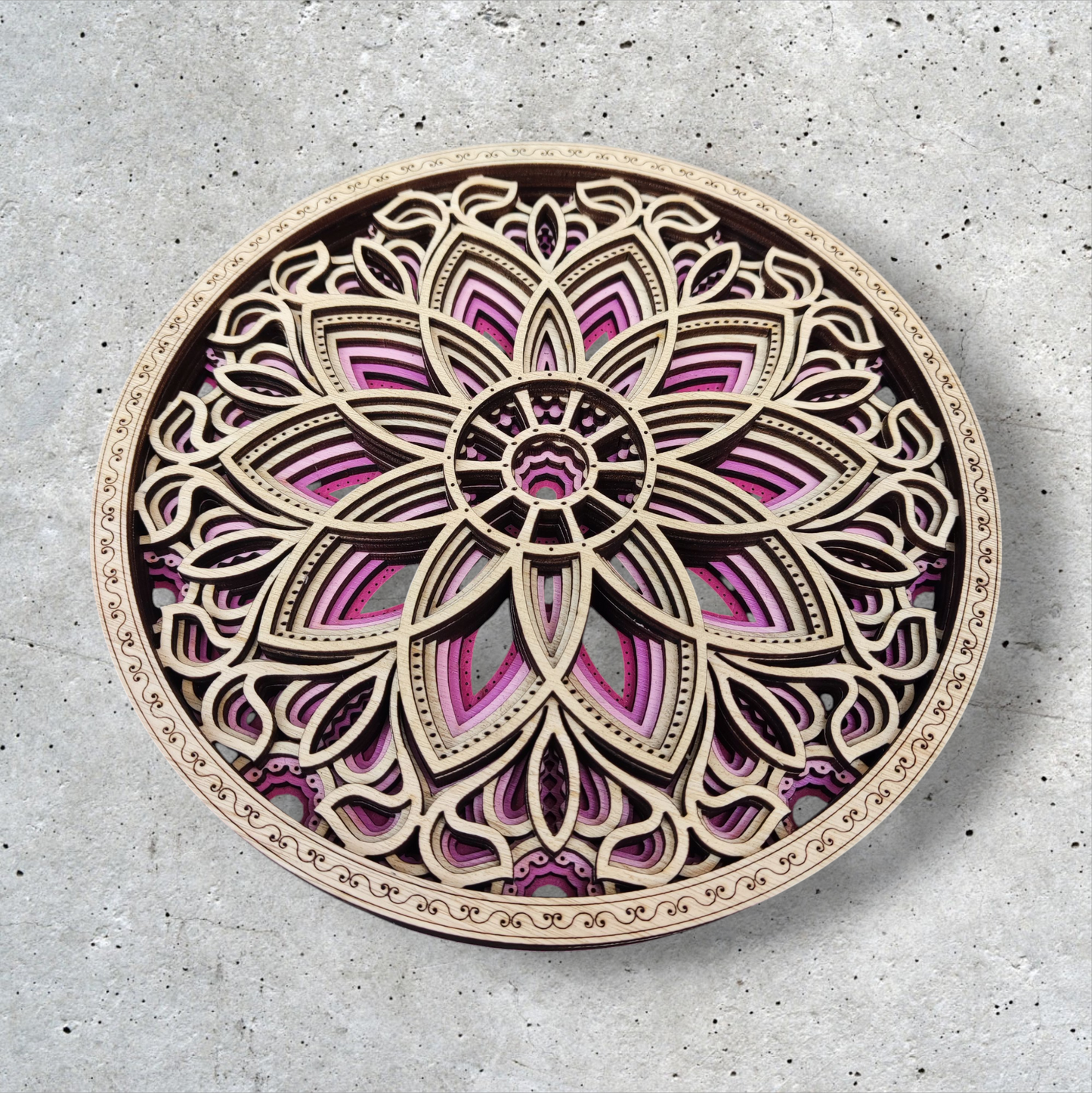 Mural Florecer Rosados