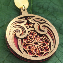 Cargar imagen en el visor de la galería, Aros Flora Rojos
