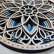 Cargar imagen en el visor de la galería, Mural Florecer Azules
