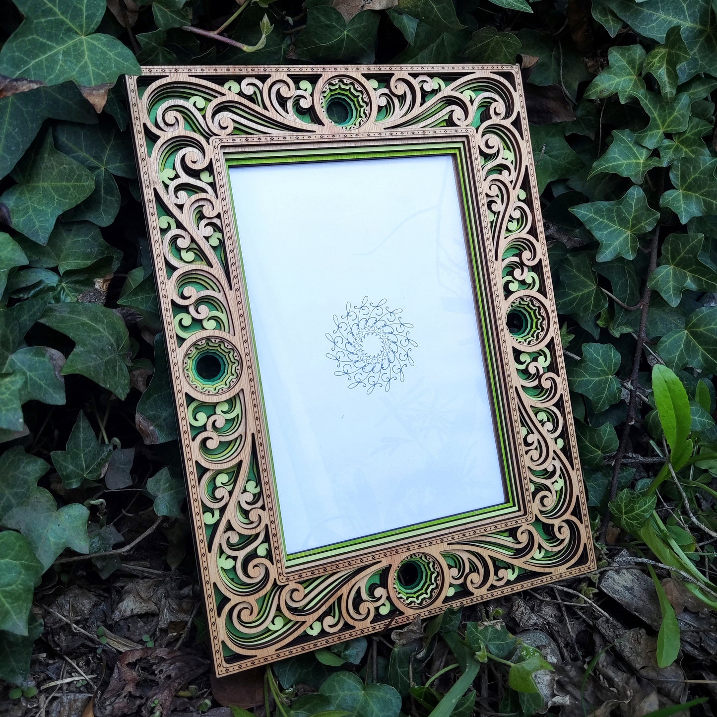 Green Mother Earth Frame