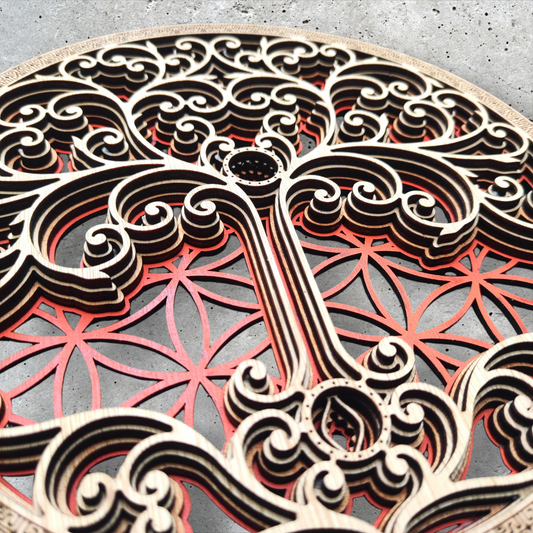 Mural The Code of Life Naranjo