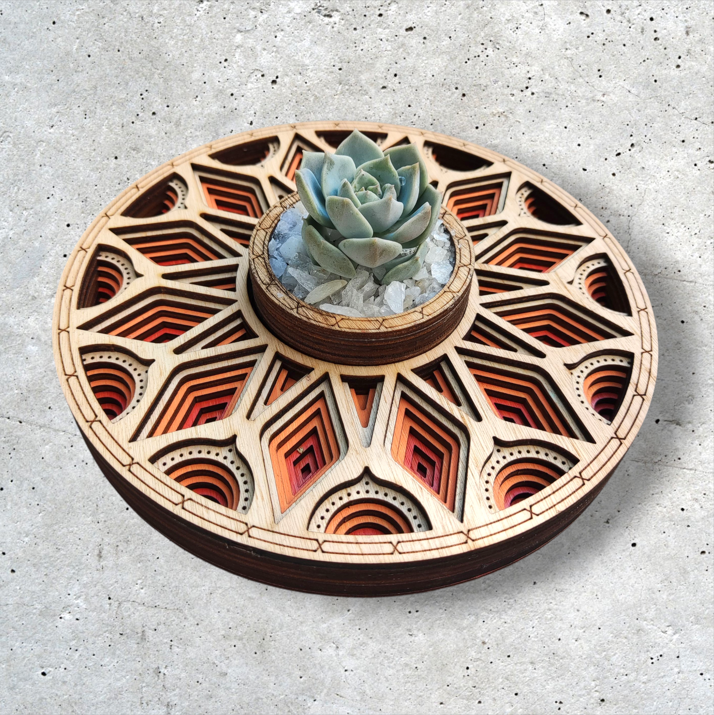 Orange Sunrise Centerpiece