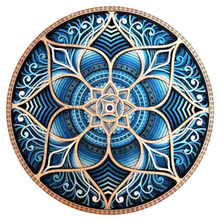 Cargar imagen en el visor de la galería, Mural VIDA Antártida— Edición Especial con Cobre y Piedras Naturales
